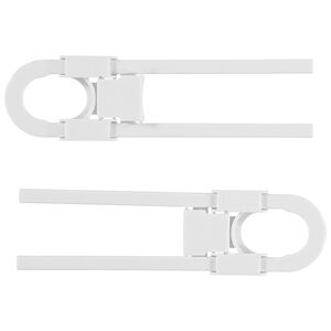 Αναστολέας πόρτας με κλίση για ντουλάπα Nobobo - 2 τεμάχια 