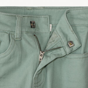Παντελόνι slim twill μονόχρωμο αγόρι 