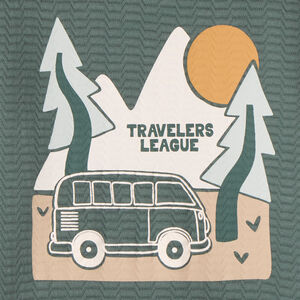 Φούτερ από molleton με φαντεζί υφή για αγόρι 