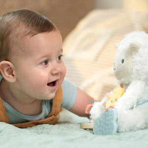 Παιχνίδι-Μασητικό - Calm Springs™ Plush Activity Pal - Sheppy™ Ingenuity  