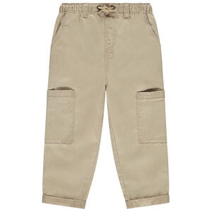 Παντελόνι ίσια γραμμή με πλάγιες τσέπες για bebe αγόρι 