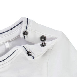 Σετ 2 τεμαχίων t-shirt print vélo + βερμούδα σε nid d