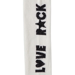 Collant épais print love rock fille 