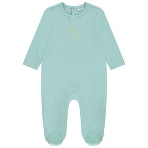 Φορμάκι μονόχρωμο με κέντημα ζώου για αγόρι 