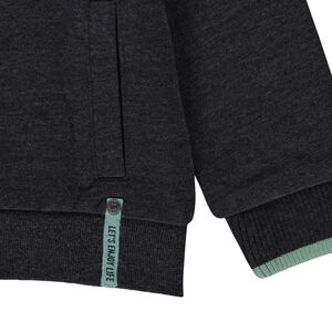 Ζακέτα με κουκούλα και κέντημα skate για αγόρι 