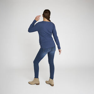 Μακρυμάνικη μπλούζα εγκυμοσύνης σε jersey με σχέδιο καρδιάς 