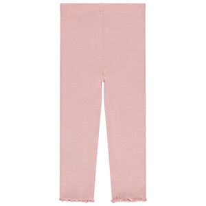 Κοντό παντελόνι ριγέ με κουμπιά για μωρό κορίτσι 