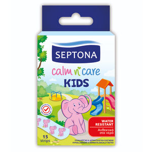 Septona – Calm n Care Kids Παιδικοί Ταχυεπίδεσμοι Ανθεκτικοί στο Νερό 15τμχ  Main Septona – Calm n Care Kids Παιδικοί Ταχυεπίδεσμοι Ανθεκτικοί στο Νερό 15τμχ
