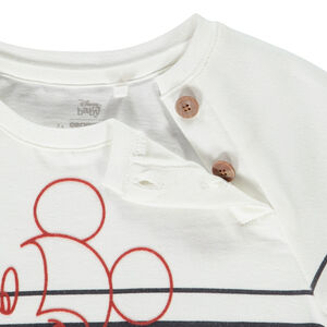 Marinière en jersey broderie Mickey Disney pour bébé garçon 