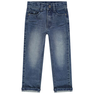 Jean effet used και crinkle ίσια γραμμή αγόρι 