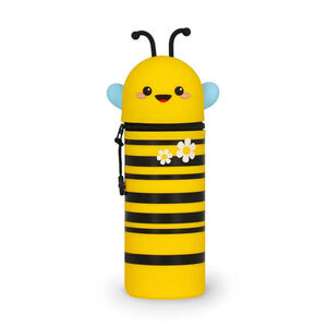 Trousse 2 en 1 en silicone Kawaii Abeille 
