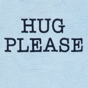 Πιτζάμα βελουτέ με μήνυμα σχέδιο για bebe αγόρι 