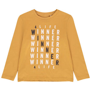 T-shirt jersey με μακρυμάνικο και σχέδιο φαντεζί για αγόρι Main T-shirt jersey με μακρυμάνικο και σχέδιο φαντεζί για αγόρι