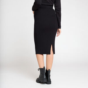 Μακριά εφαρμοστή φούστα με άνοιγμα στο πίσω μέρος 