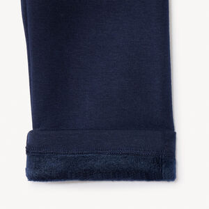 Κολάν μονόχρωμο με επένδυση sherpa 