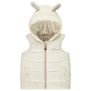 Γιλέττα χωρίς μανίκια με σχέδιο λαγουδάκι για μωρό κορίτσι 