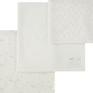 "Σετ από 3 γάζες βαμβακιού για μωρό" 