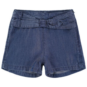 Σόρτς σε Tencel με φαντεζί ζώνη Main Σόρτς σε Tencel με φαντεζί ζώνη