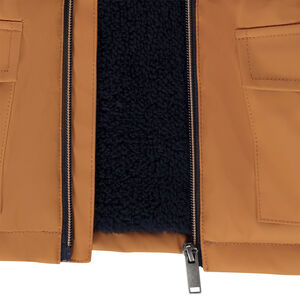 Parka gomme déperlante με επένδυση sherpa για bebe αγόρι 