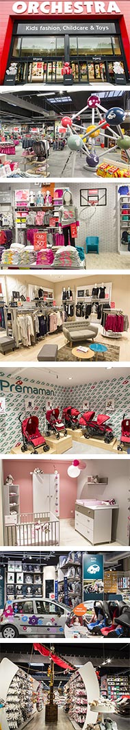 photos des magasins et mégastores Orchestra Prémaman
