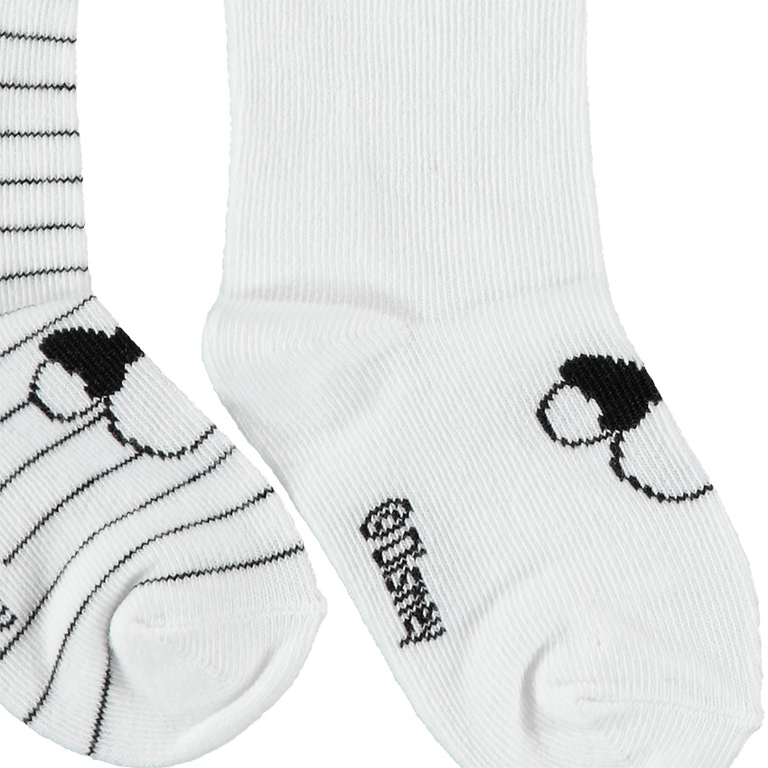 Σετ 2 ζευγάρια ασορτί κάλτσες με μοτίβο Μίνι της Disney  