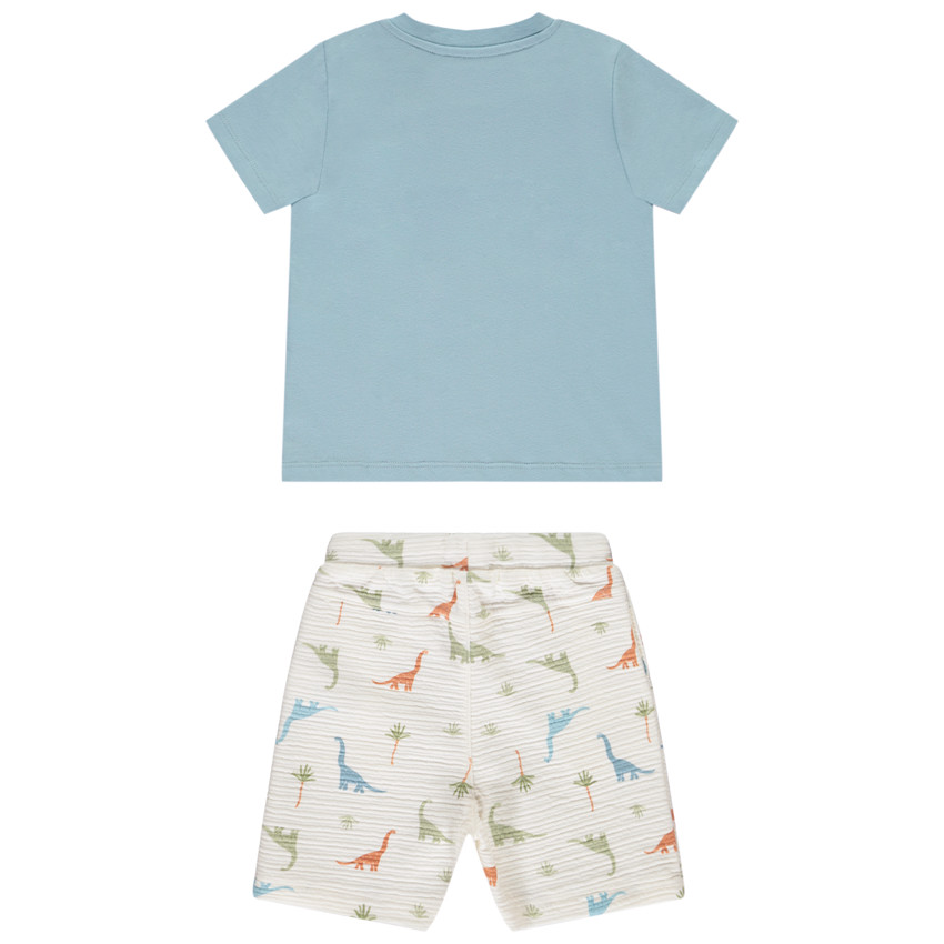 Σετ 2 τμχ. με σχέδιο δεινοσαύρων για μωρό αγόρι 