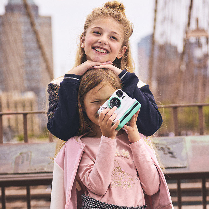 T-shirt μακρυμάνικο με εκτύπωση roller και γκλίτερ για κορίτσι 