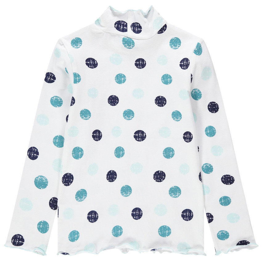 Ζιβάγκο με πουά μοτίβο που κάνει αντίθεση 