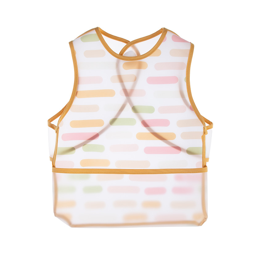 Αδιάβροχη Ποδιά Ανθεκτική στους Λεκέδες PASTEL STRIPES BABYJEM  