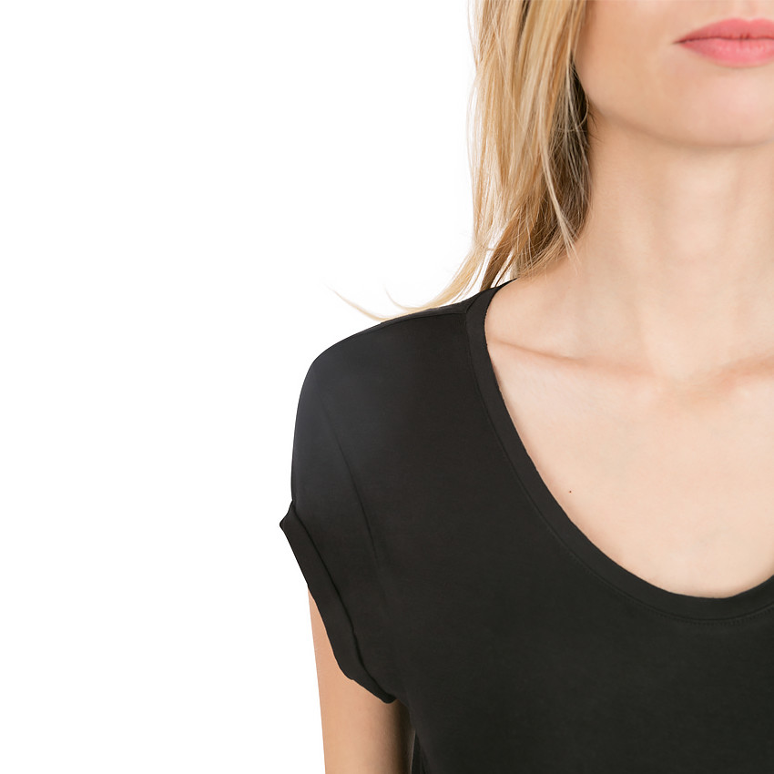 T-shirt κοντομάνικο εγκυμοσύνης με φαντεζί σχέδιο 