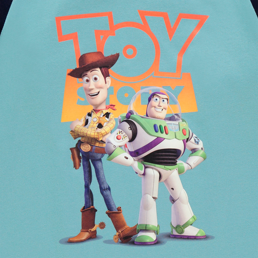 T-shirt manches longues contrastées print Toy Story Disney 