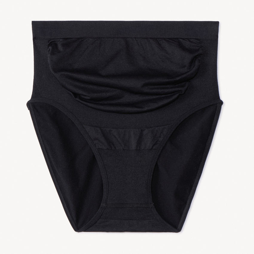 Εσώρουχο εγκυμοσύνης υψηλής μέσης χωρίς ραφές από μικροΐνες 