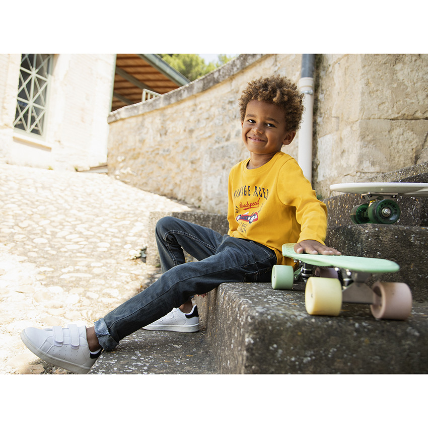 Jean slim délavé για αγόρι 