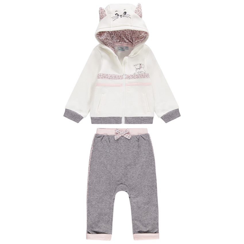 Jogging en molleton chiné à motifs Marie Aristochats Disney  Additional Jogging en molleton chiné à motifs Marie Aristochats Disney