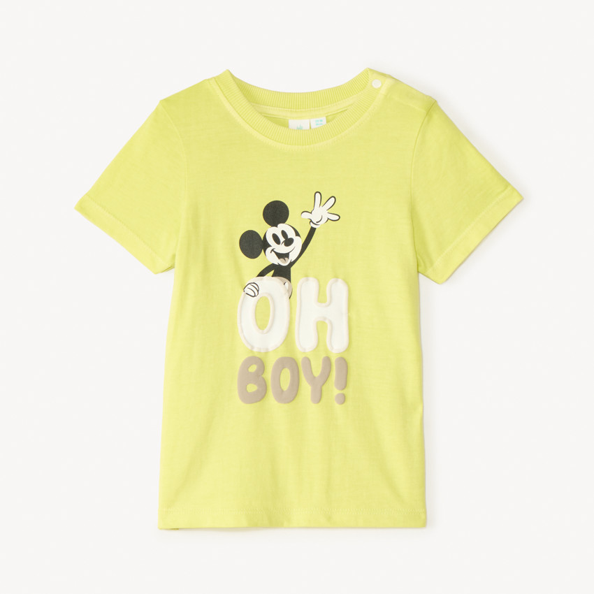 T-shirt με κοντά μανίκια με σχέδιο Mickey Disney για μωρό αγόρι 