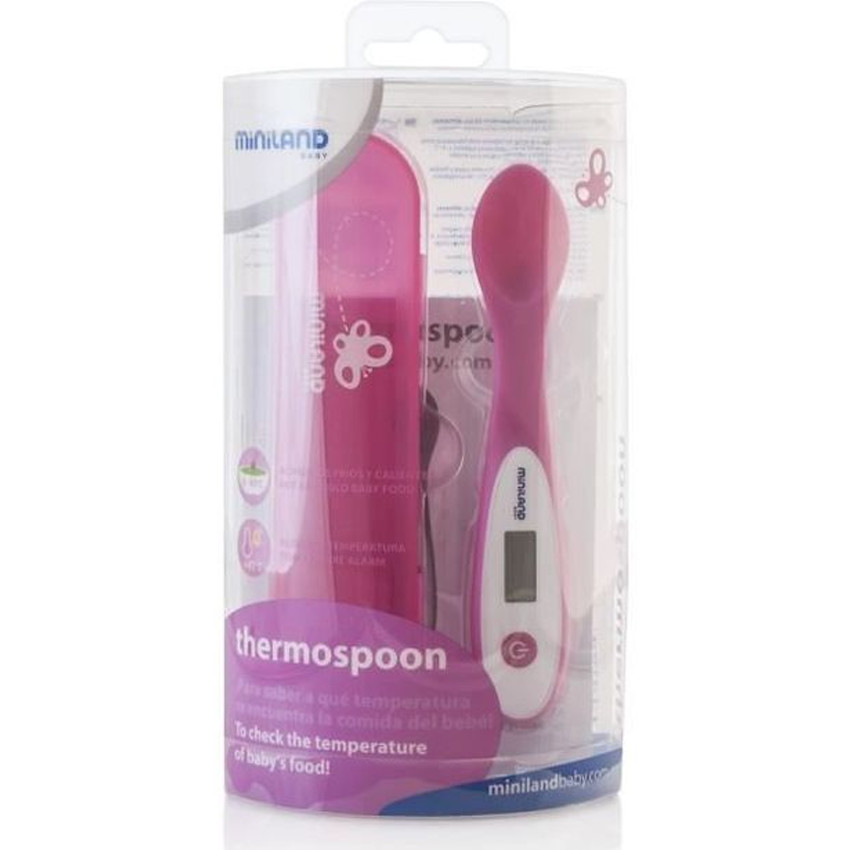 Miniland Thermospoon Ροζ 