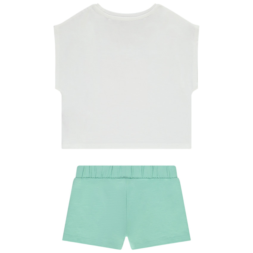 "Σέτ κοντό 2 τμχ. με σχέδιο Φαίη Κλοκέτ Disney για κορίτσι" 