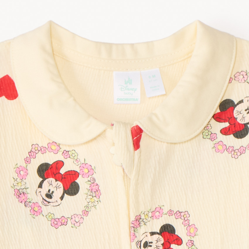 Πιτζάμα με γιακά Claudine Minnie Disney για κορίτσι μωρό 
