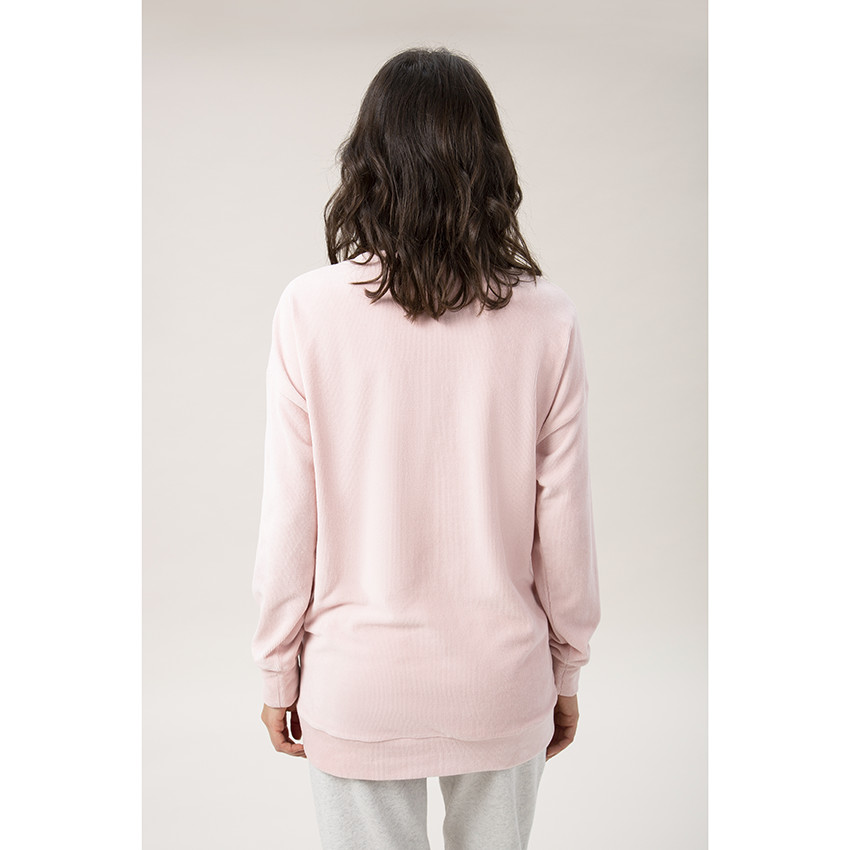 Φούτερ εγκυμοσύνης με κεντημένη τσέπη  