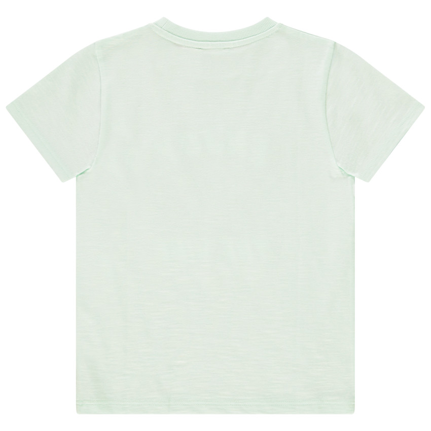 Κοντομάνικο μπλουζάκι με puff print για αγόρι 