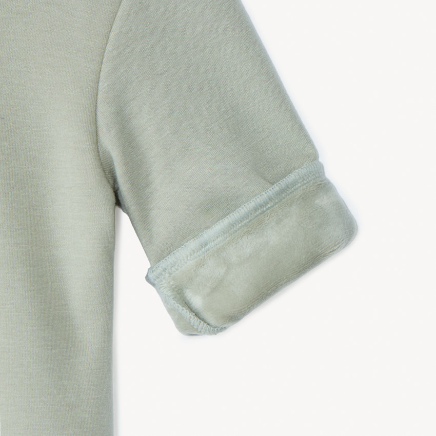 Σετ φόρμας molleton με σχέδιο πρόβατο για μωρό 