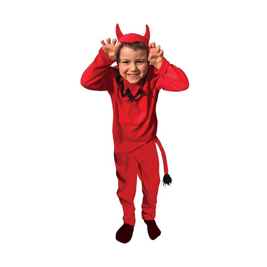 Κοστούμι Διαβόλου Μέγεθος Μ - Κόκκινο 