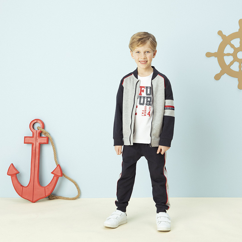 T-shirt κοντομάνικο με μήνυμα σχέδιο 