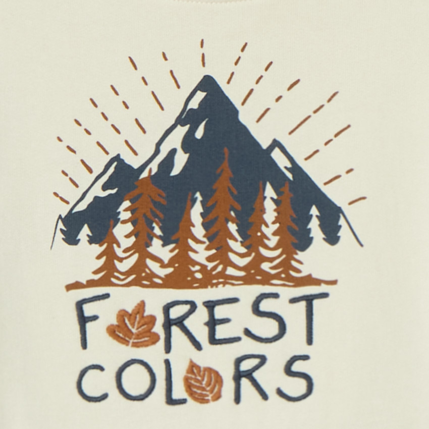 Σετ jogging φλίς με εφέ color block για αγόρι 