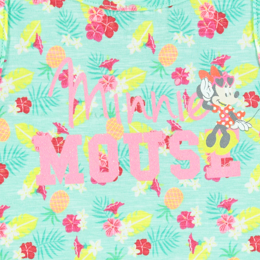 Débardeur imprimé ananas et print Disney Minnie Main Débardeur imprimé ananas et print Disney Minnie