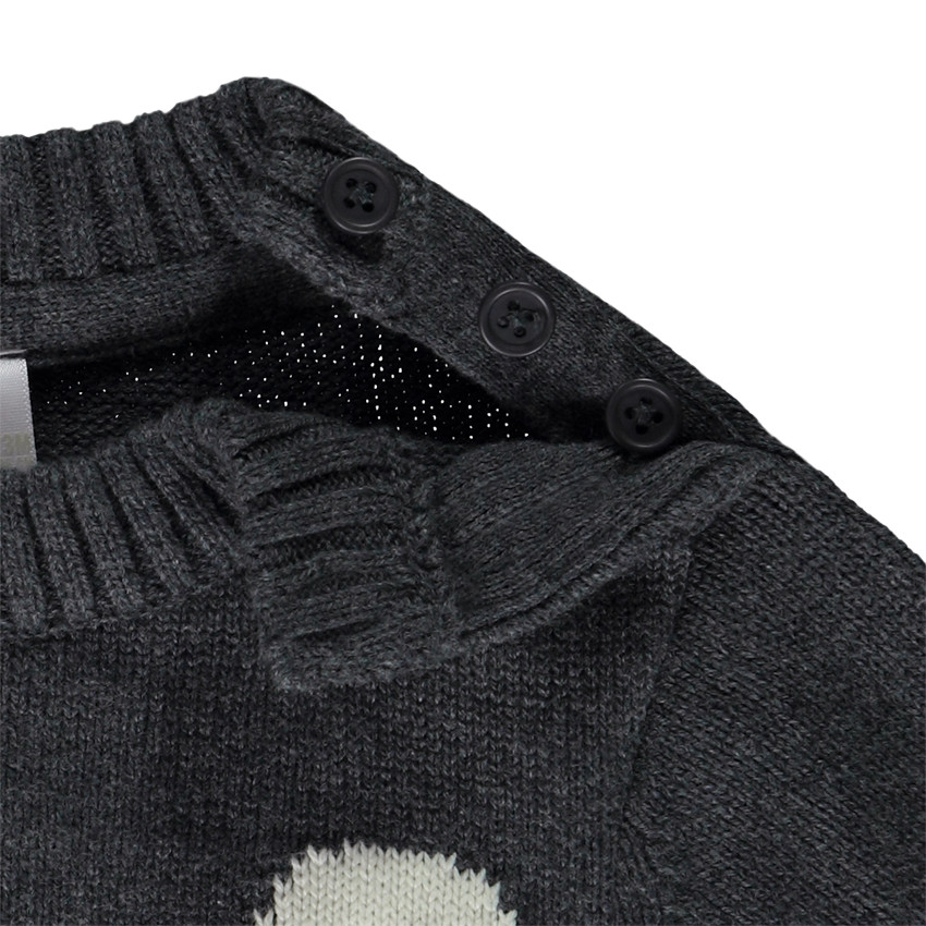 Πουλόβερ πλεκτό print ours για bébé αγόρι 