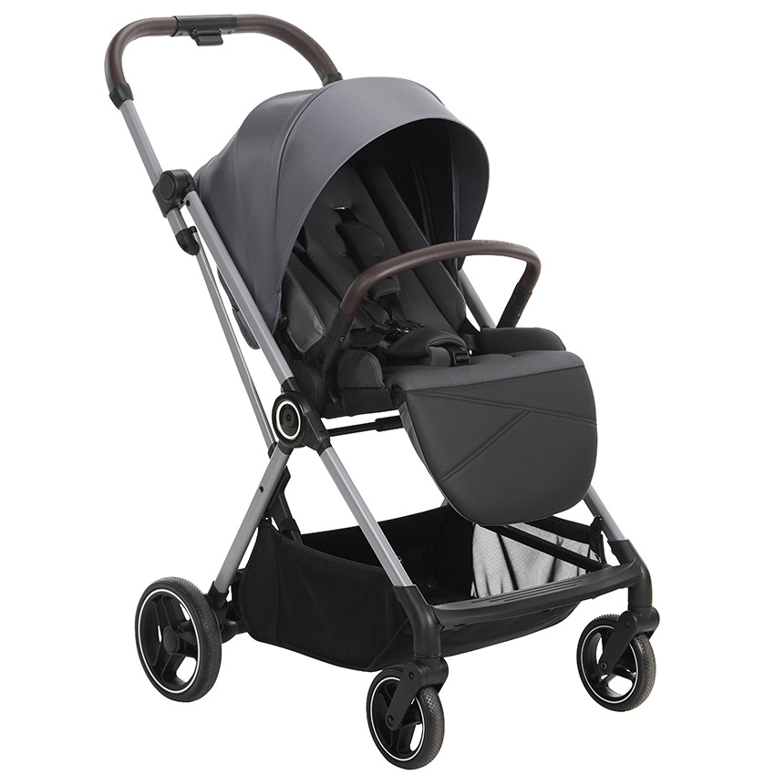 Καρότσι συμπαγές Flora μαύρο 