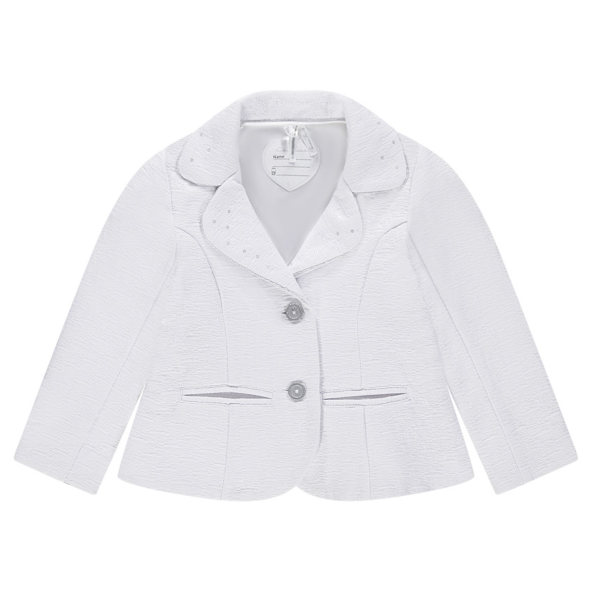 Μπλέιζερ ζακάρ με σατινέ επένδυση  Additional Μπλέιζερ ζακάρ με σατινέ επένδυση