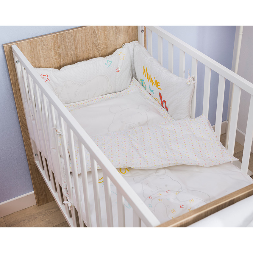 Σετ κρεβατιού με παπλωματοθήκη και μαξιλαροθήκη Disney Winnie 