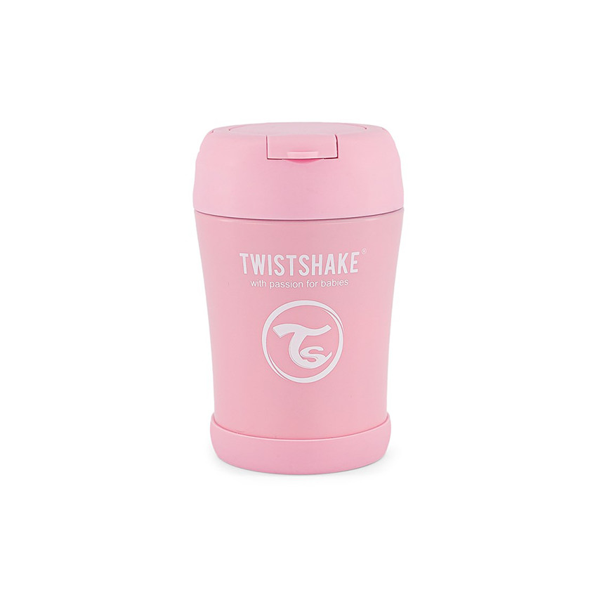 Ισοθερμικό Δοχείο Φαγητού 350ml + Κουτάλι Pastel Pink Main Ισοθερμικό Δοχείο Φαγητού 350ml + Κουτάλι Pastel Pink